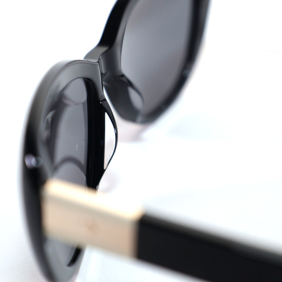 Kate Spade EMMALYNN Cat Eye Polarized Womens Sunglasses - Black/Grey - NWT - Picture 9 of 10